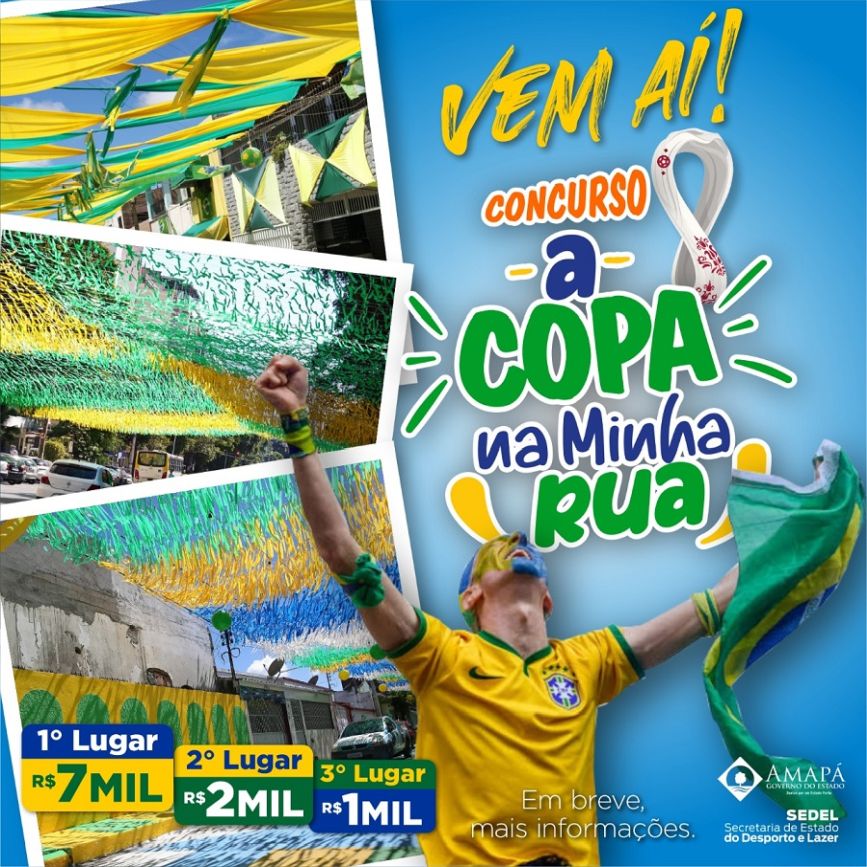 As ruas deverão estar prontas até o dia 11 de novembro, para o registro fotográfico.
