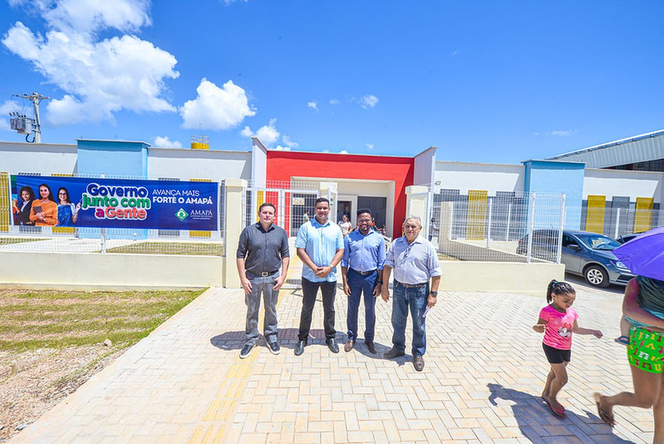 Creche tem capacidade para atendimento de 376 crianças em dois turnos