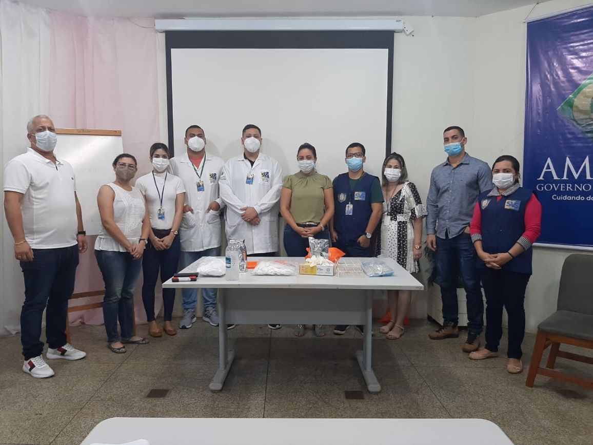 Capacitação deve auxiliar na coleta de amostras para análises e investigações realizadas pelo Laboratório Central do Amapá.
