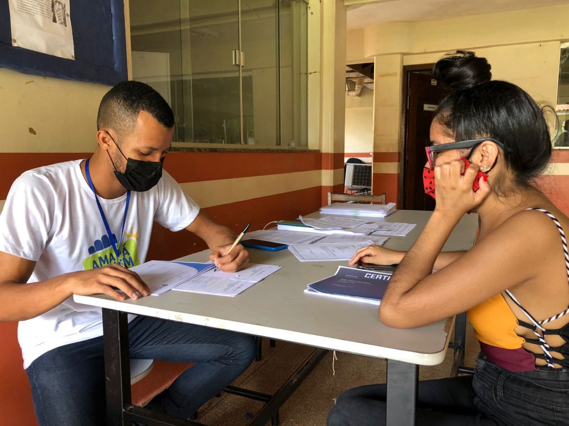 Entrega da documentação é feita presencial ou virtualmente.