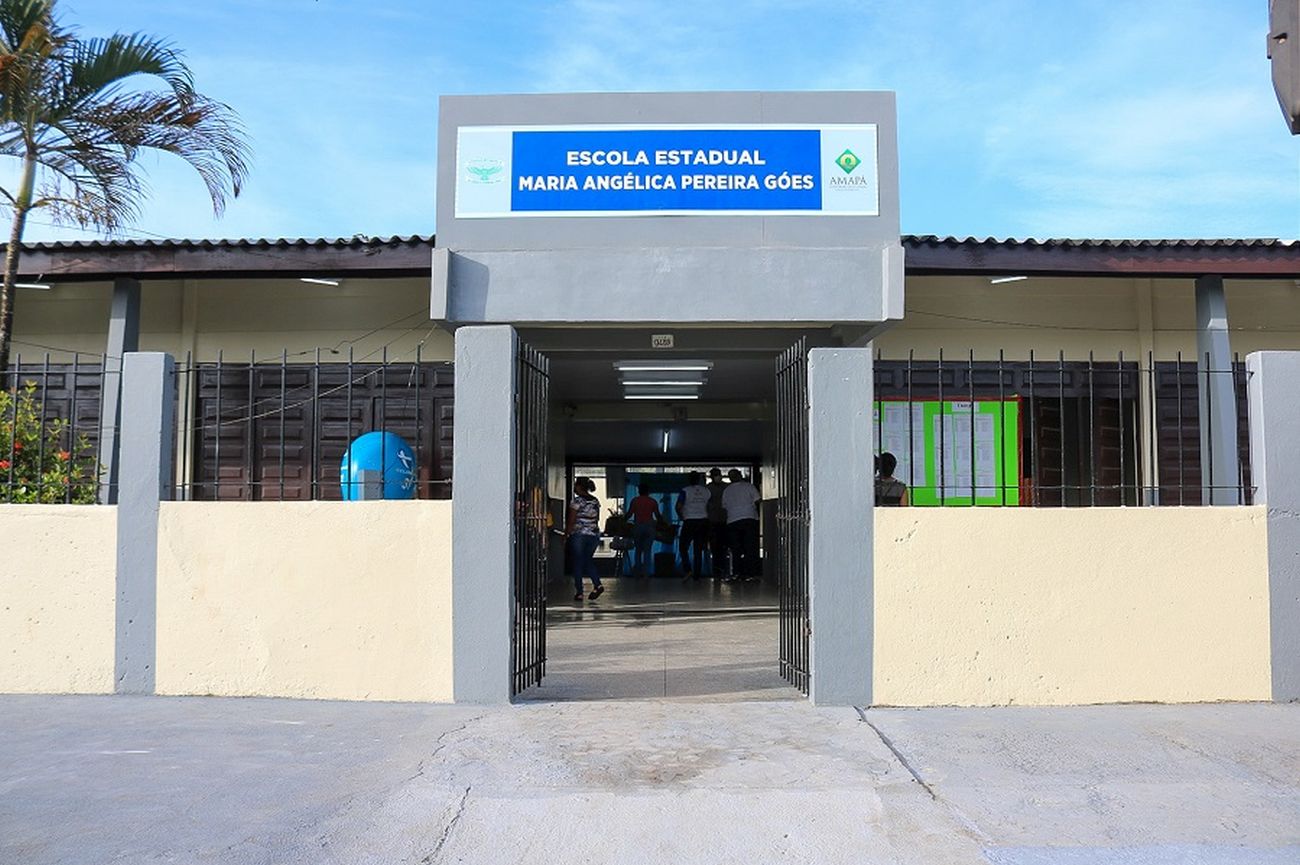 A Escola Maria Angélica possui 56 servidores e atende alunos do 1º ao 5º ano.
