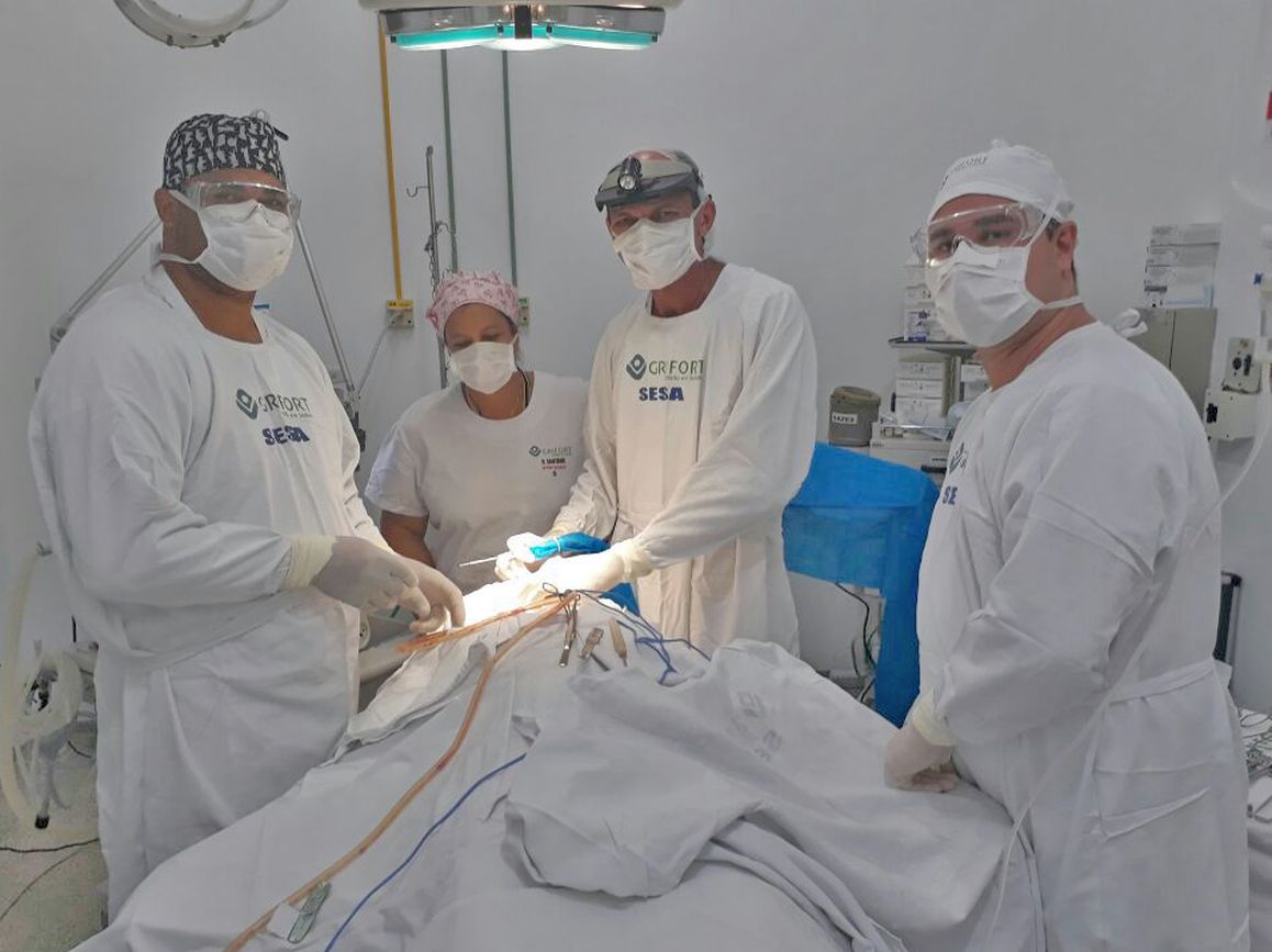 Inicialmente, serão realizadas de 4 a 5 cirurgias semanais.