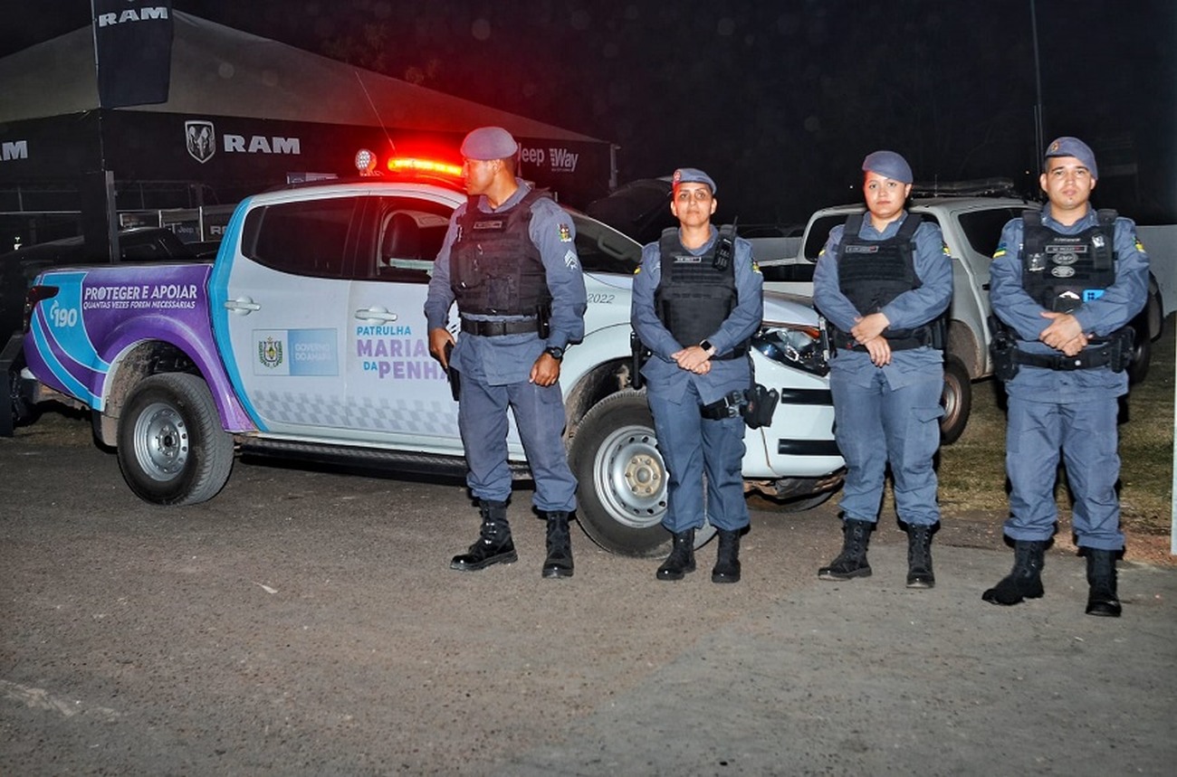 As equipes da patrulha são compostas, principalmente, por policiais feminina