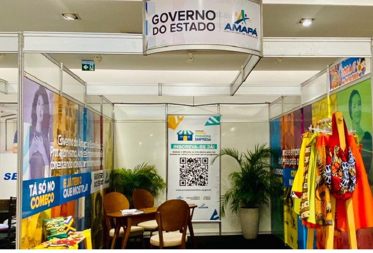 Estande está disponível para inscrições no Amapá Garden Shopping