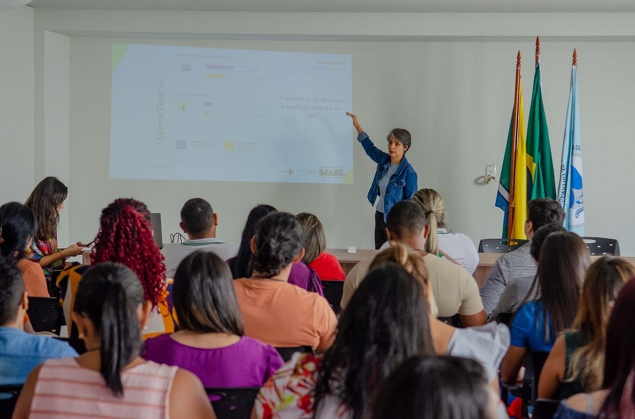 O evento conta com a participação de palestrantes especialistas do Ministério da Saúde