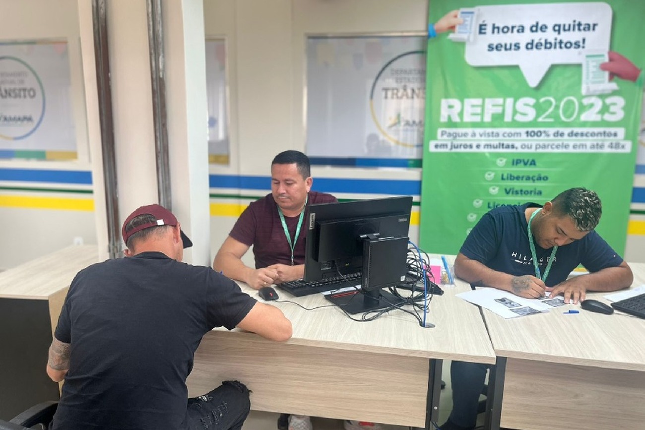 Detran tem guichê exclusivo para atendimentos do Refis