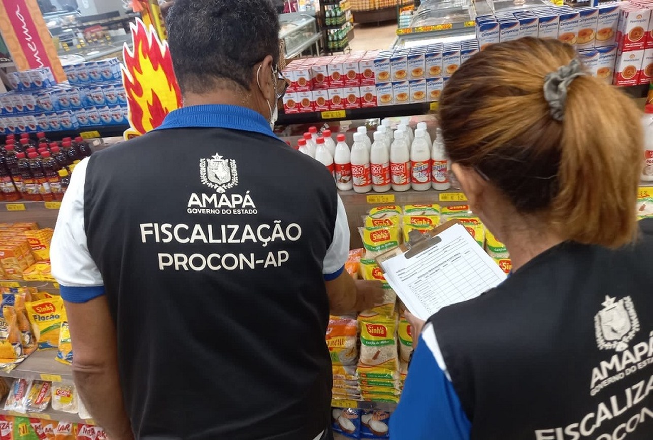 Produtos alimentícios estão sendo fiscalizados nos primeiros dias da operação