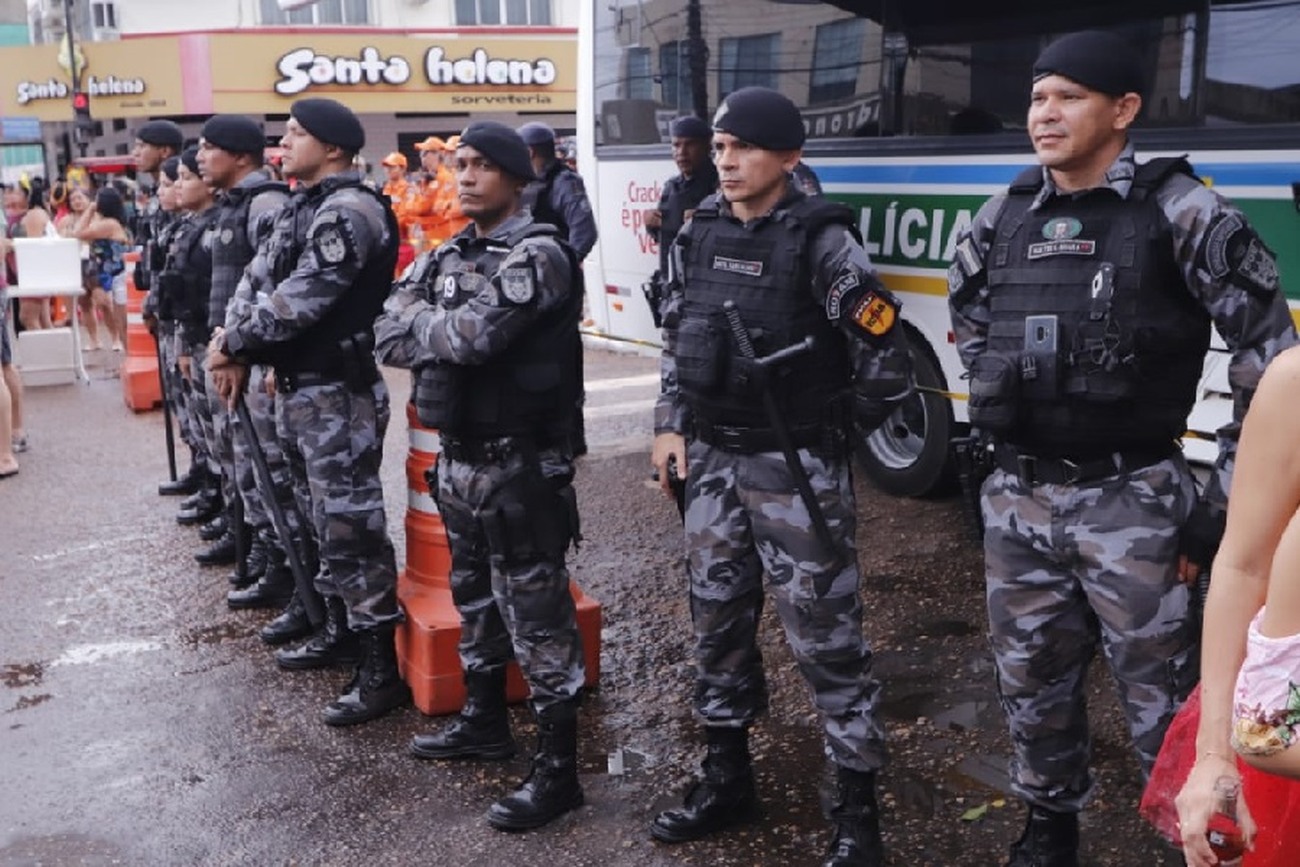 Serão 478 policiais militares, 150 bombeiros e 23 policiais civis
