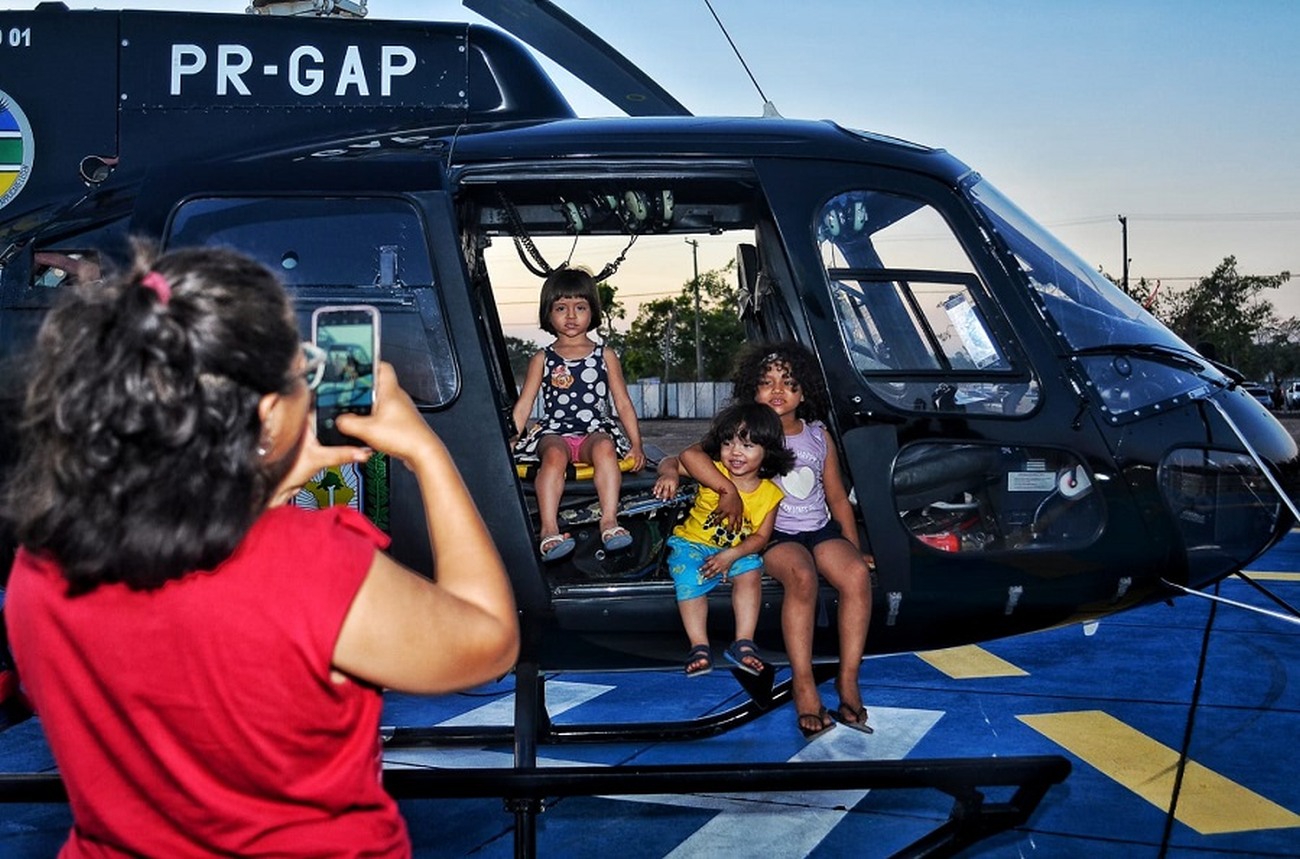 Crianças e adultos estão entre os admiradores do GTA