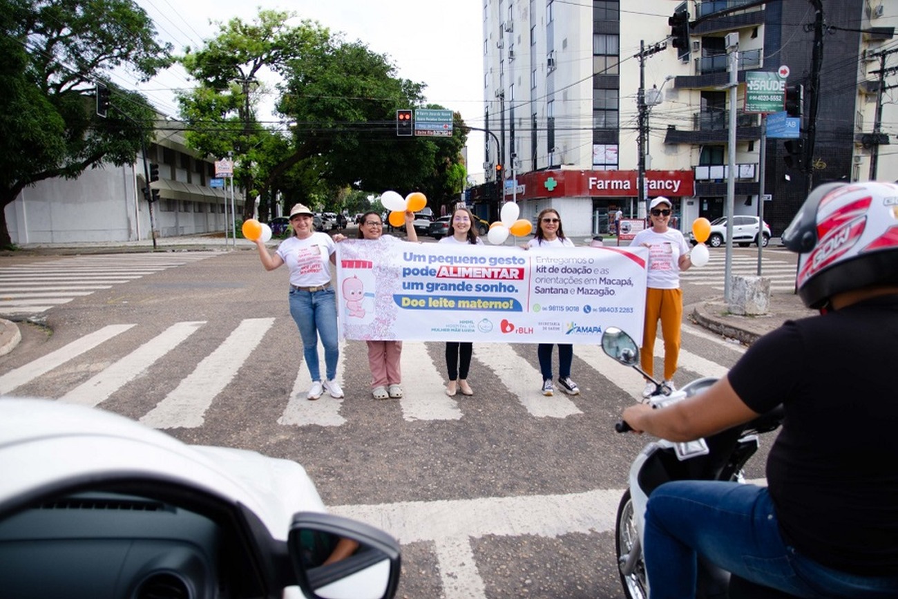Ações reforçam a importância das doações para o Banco de Leite Humano