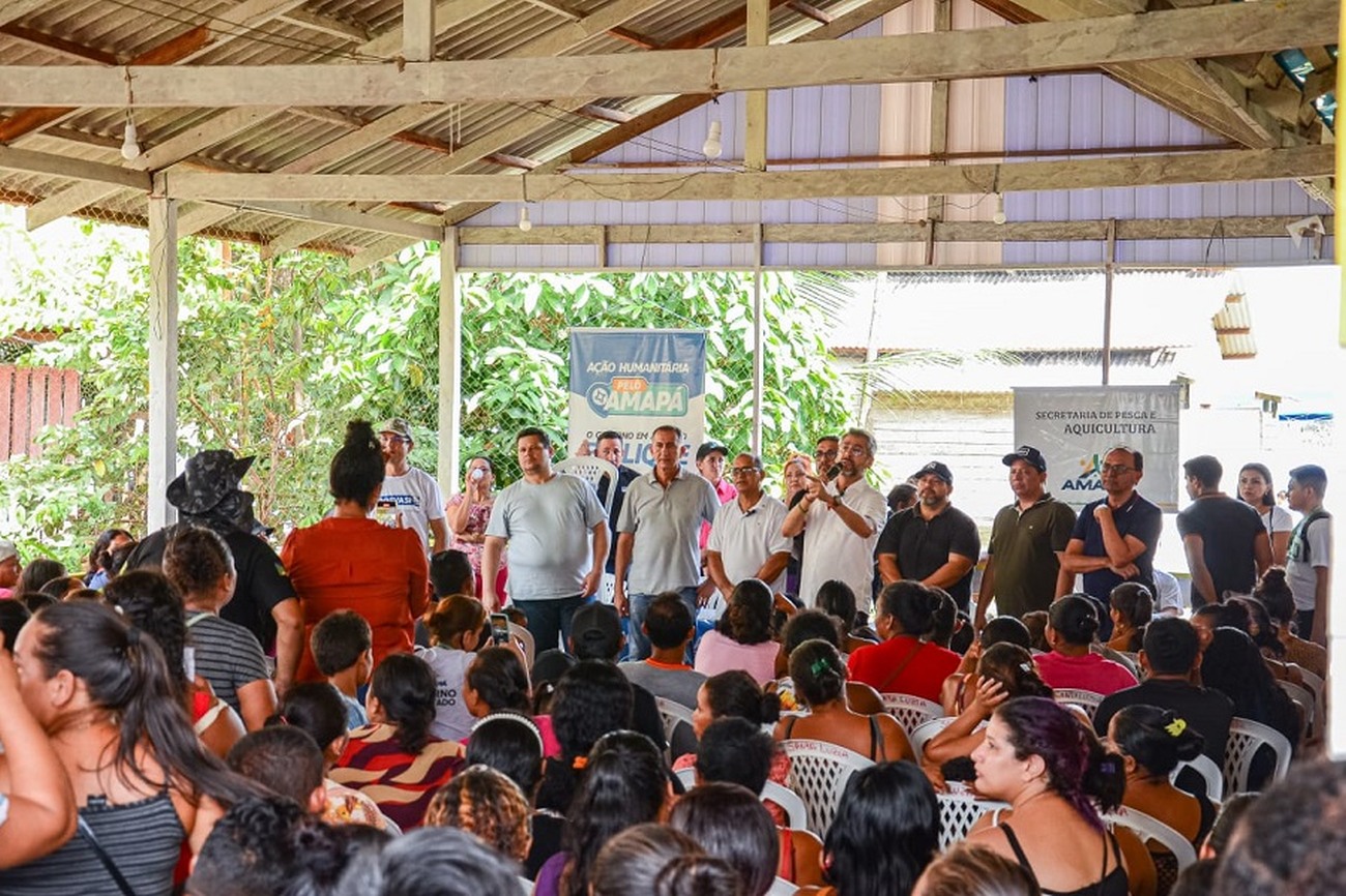 Encontro ocorreu neste sábado, 18, durante ação humanitária do Governo do Estado