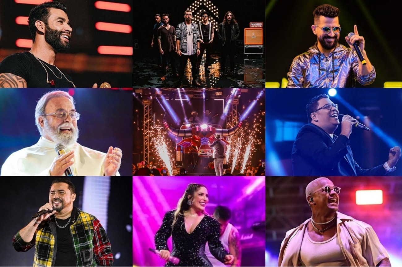 Serão 10 dias de shows gratuitos para a população