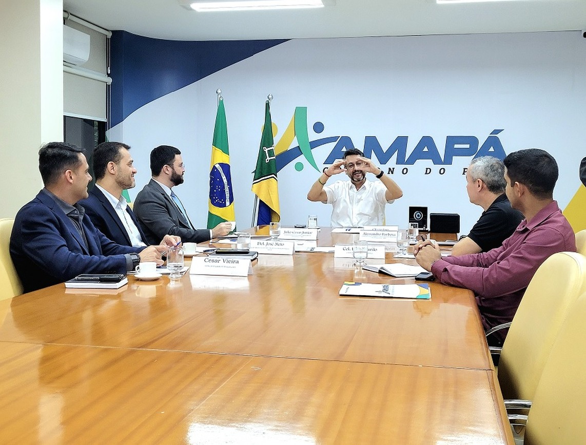 Visita institucional aconteceu no Palácio do Setentrião, em Macapá