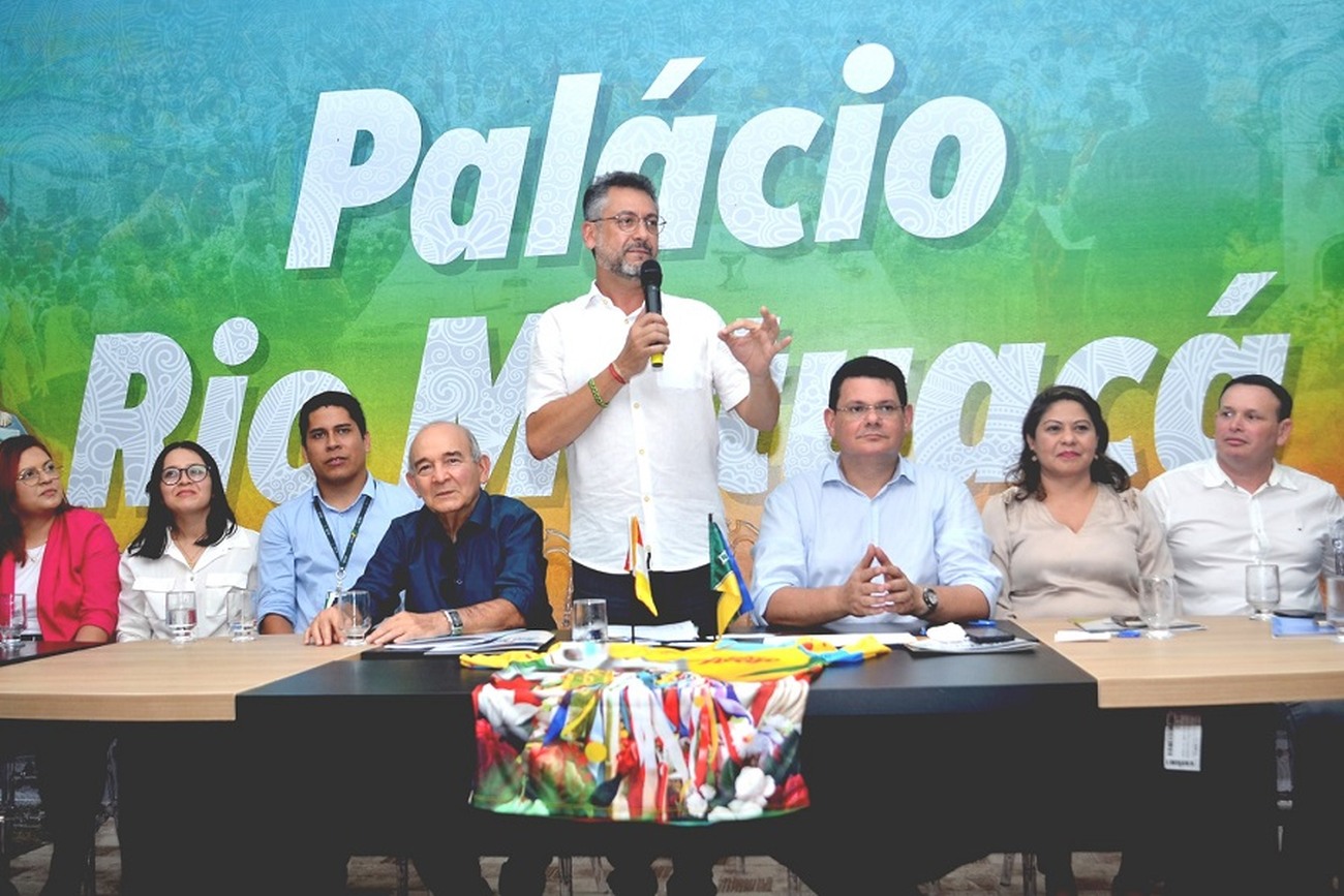 Solenidade aconteceu no Palácio Rio Mutuacá, sede provisória do Governo do Estado, em Mazagão Velho