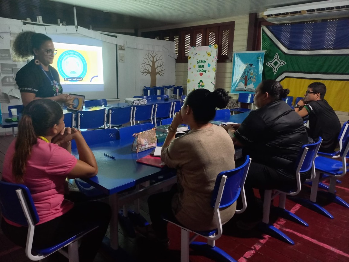 A formação iniciou na segunda-feira, 27, e trabalhou com a equipe pedagógica e docente da instituição
