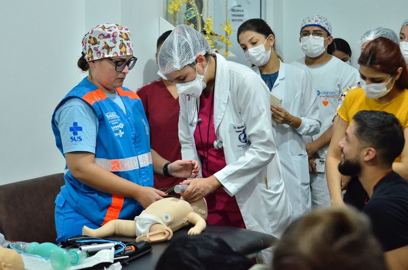 Capacitações aconteceram no próprio hospital