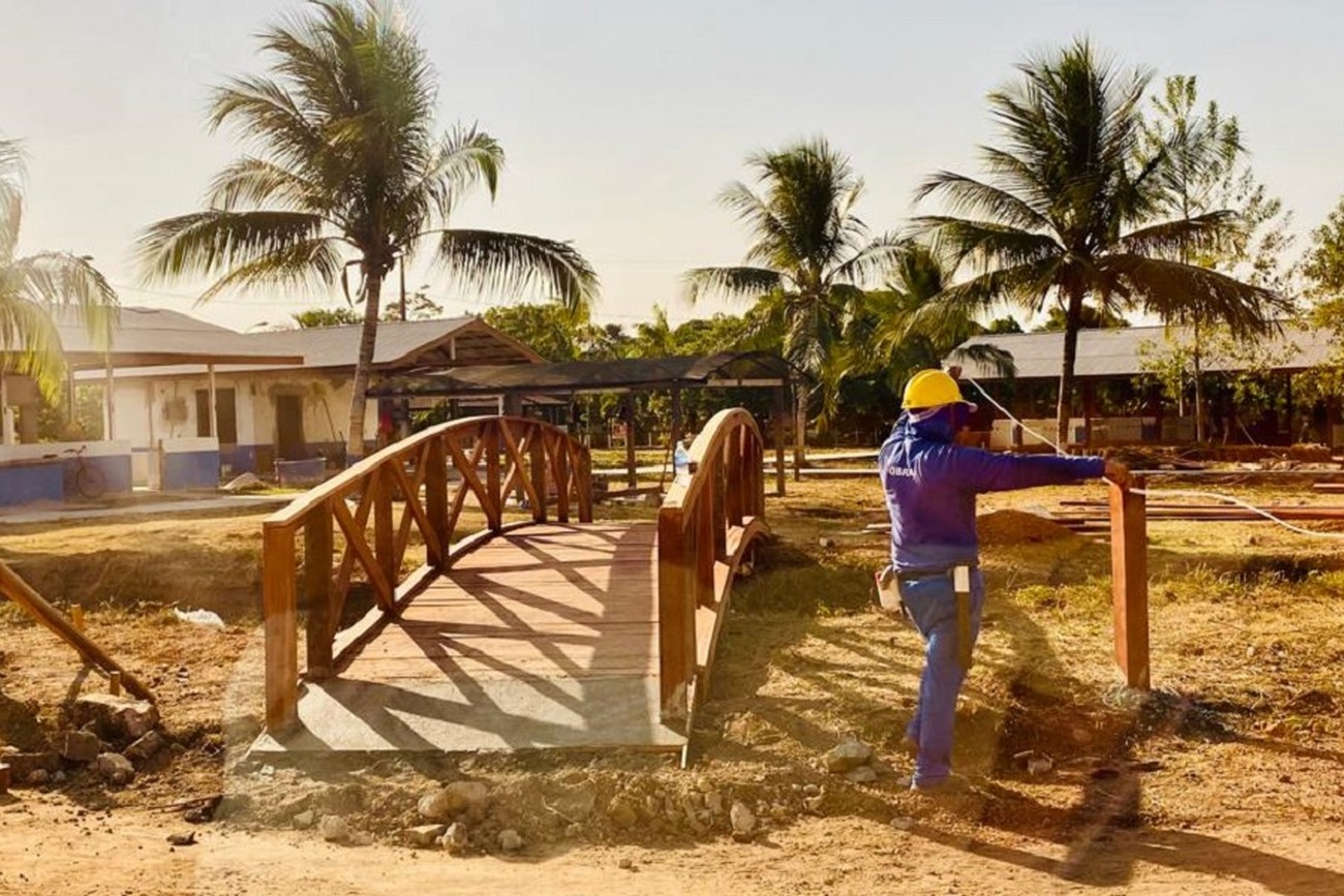 Espaço tem oportunidades de trabalho na limpeza, revitalização e construção de ambientes