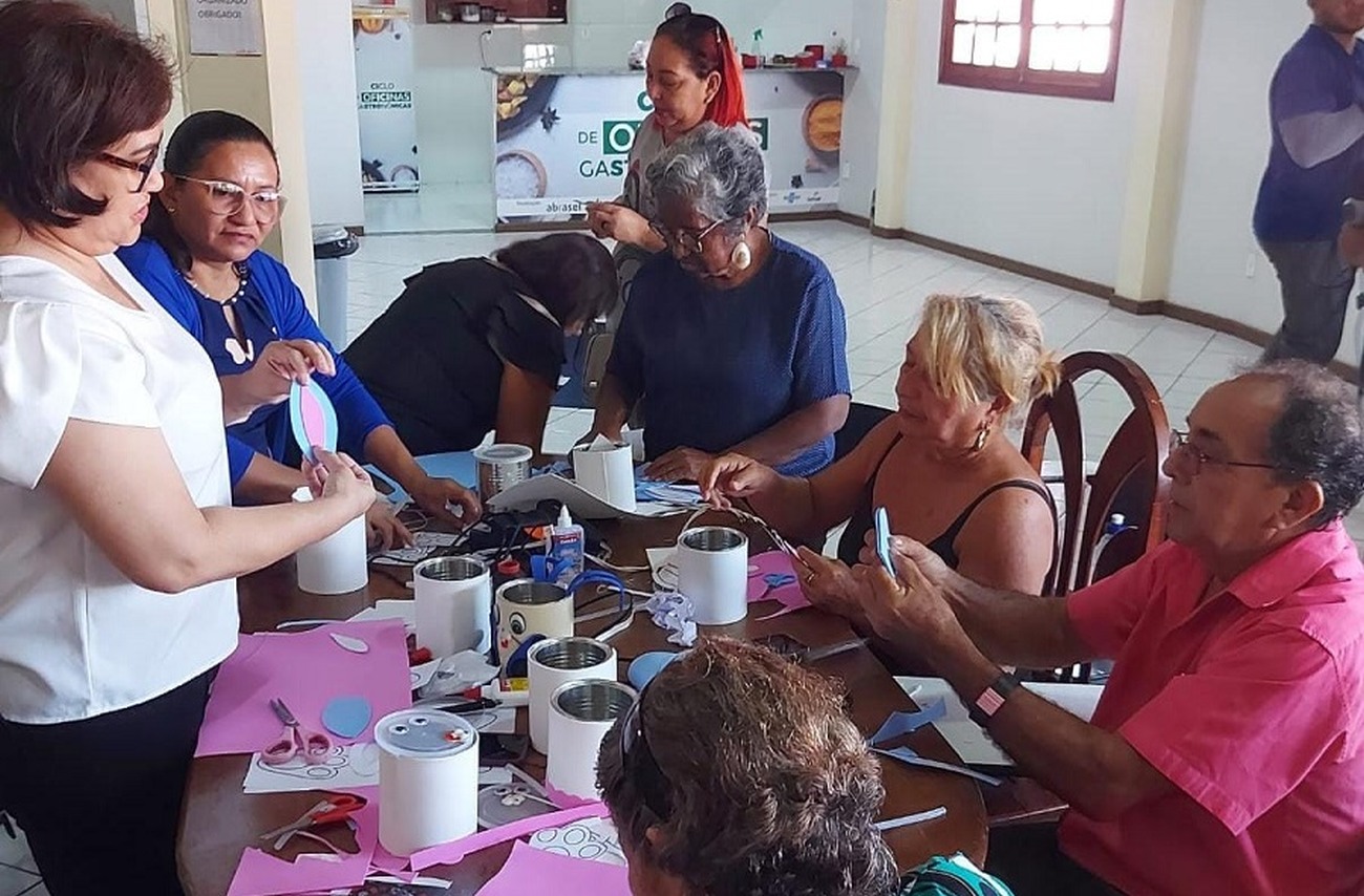 Voltada para artesãos e público interessado, oficina ocorre no primeiro piso da Casa do Artesão