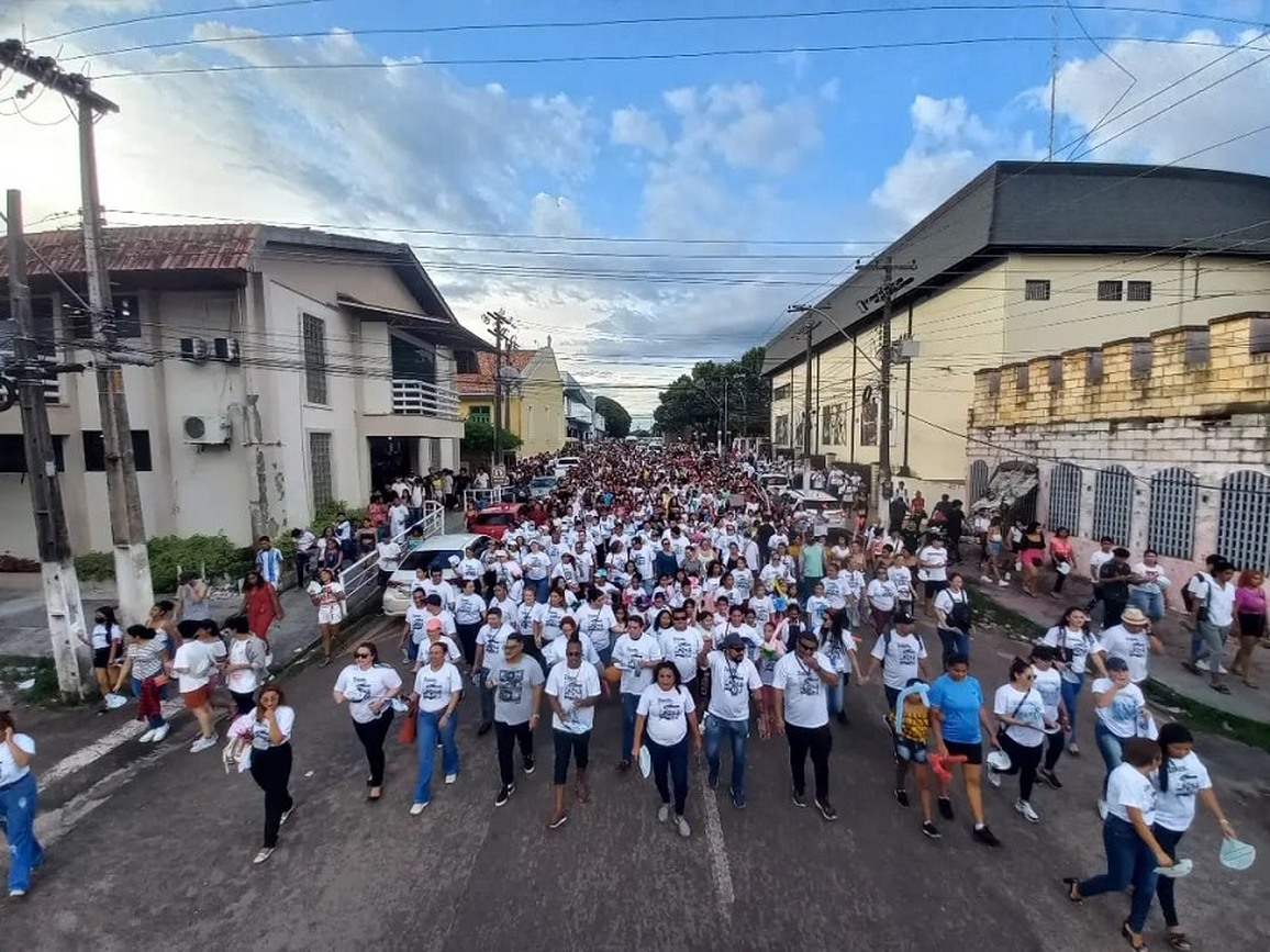 Marcha ocorreu no Centro de Macapá