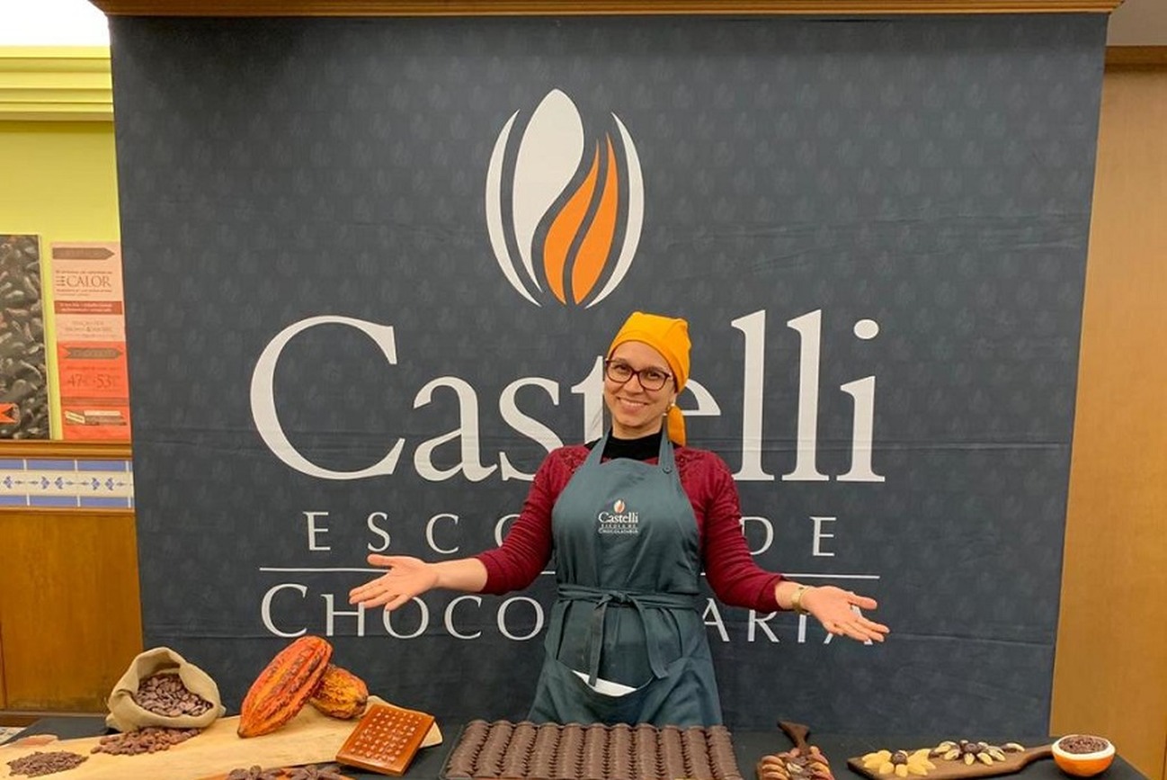 A proprietária da Cunani Cacau, Kátia Sarmento, acredita no potencial de expandir as vendas do chocolate amapaense para o mundo