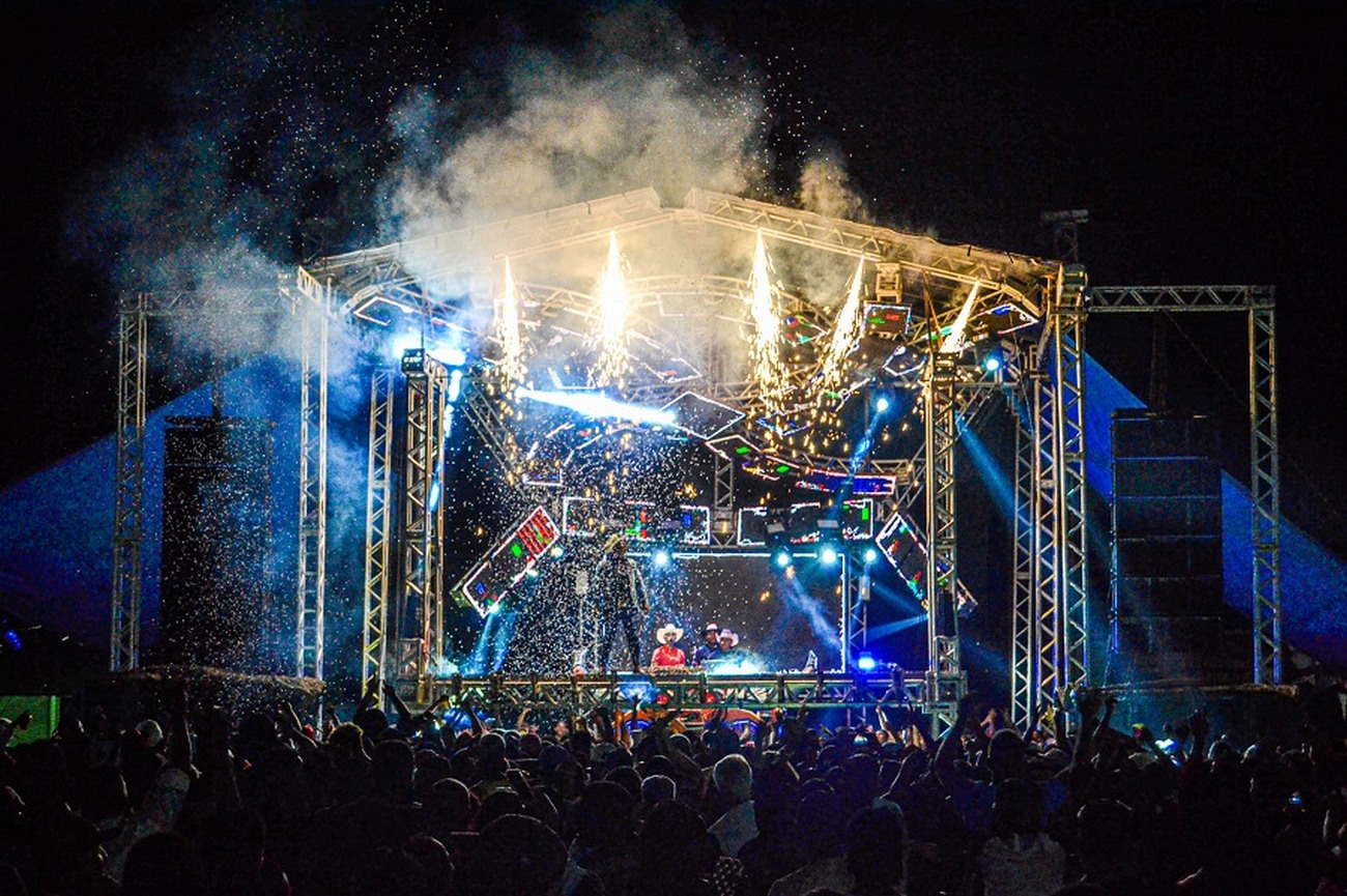 Show do 'Furioso' ocorre em uma área com mais de 65 mil metros