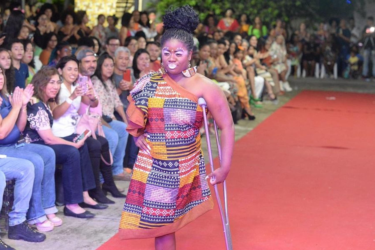 Evento aconteceu na área externa da antiga Residência Oficial, onde funciona a Fundação Marabaixo