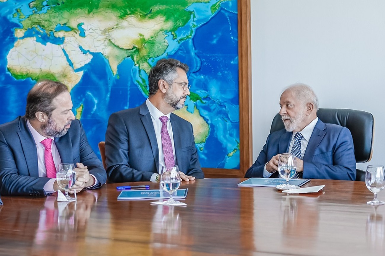 Governador Clécio Luís foi recebido pelo presidente Lula nesta quinta-feira, 23
