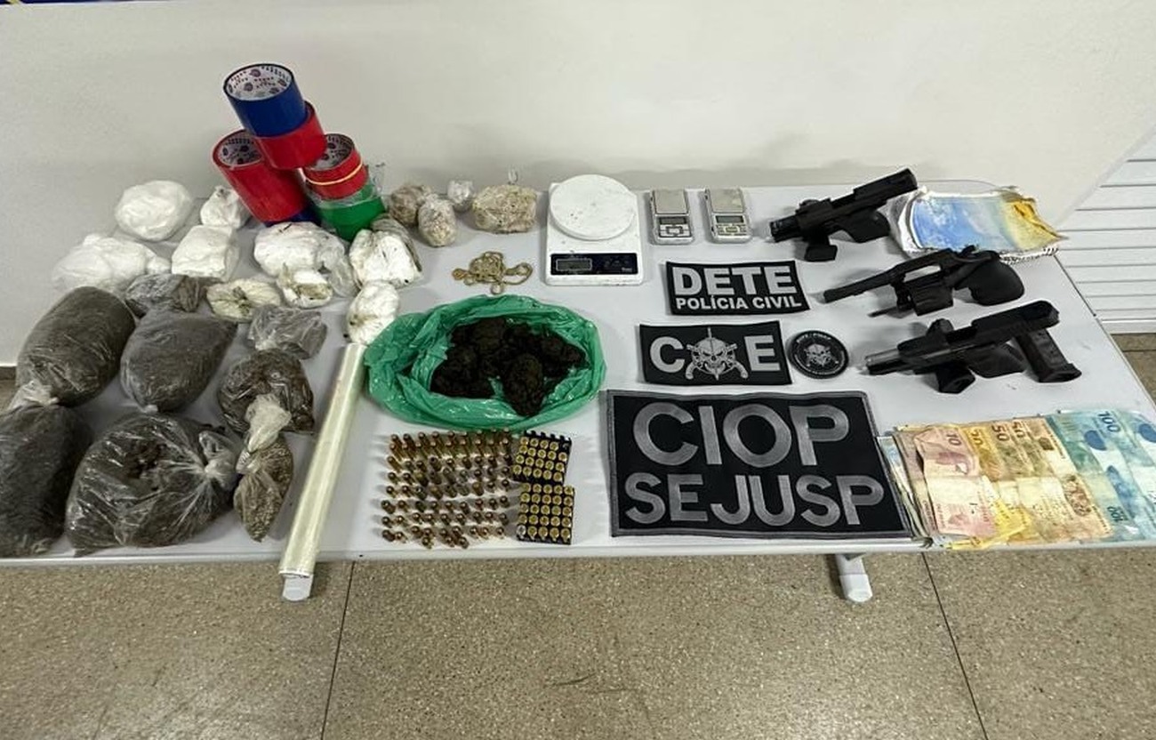 Material ilícito foi apresentado no Ciosp Marabaixo
