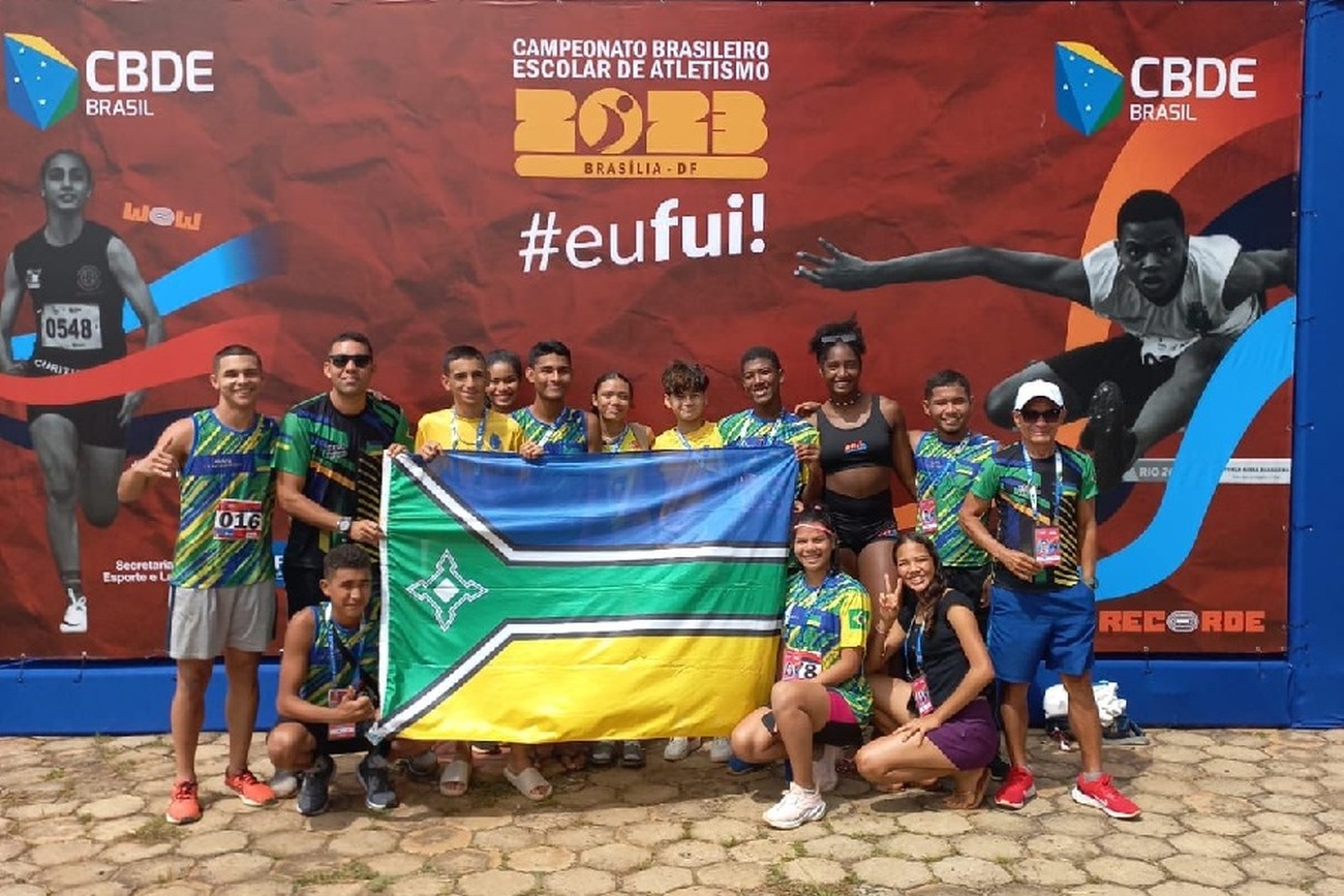 Estudantes-atletas de escolas públicas do Amapá representaram o estado em Brasília