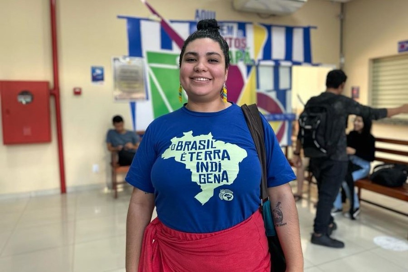 Janaína Corrêa faz parte do Circuito de Cultura e Arte da Une (CUCA), trazendo debates sobre cultura na Amazônia