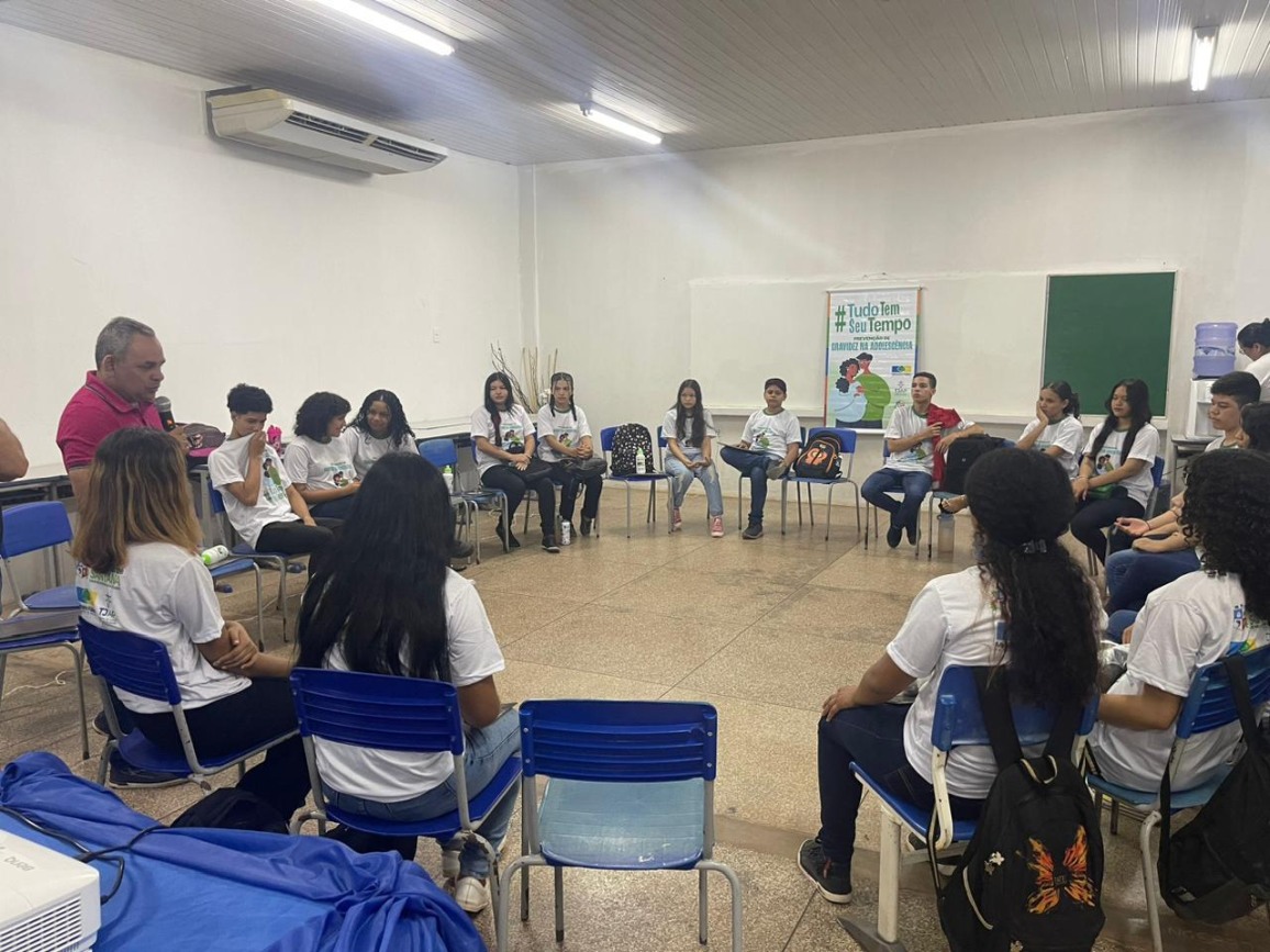 A ação teve início nesta terça-feira, 7, na Escola Estadual Professor Francisco Walcy Lobato Lima