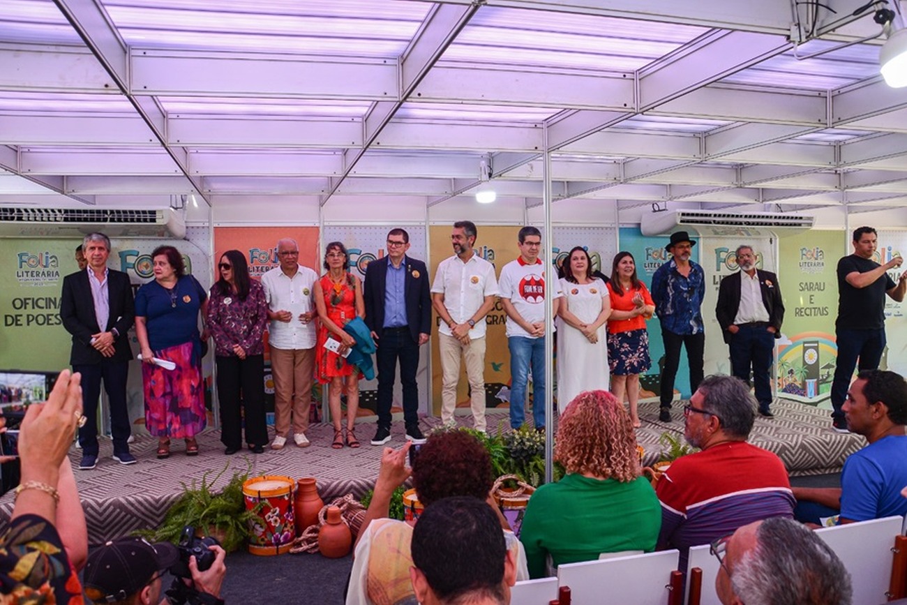Governador Clécio Luís fez a abertura oficial da 1ª Folia Literária Internacional do Amapá