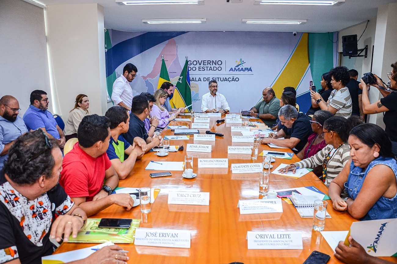 Governador Clécio Luís assinou PL durante reunião com o Instituto Mapinguari