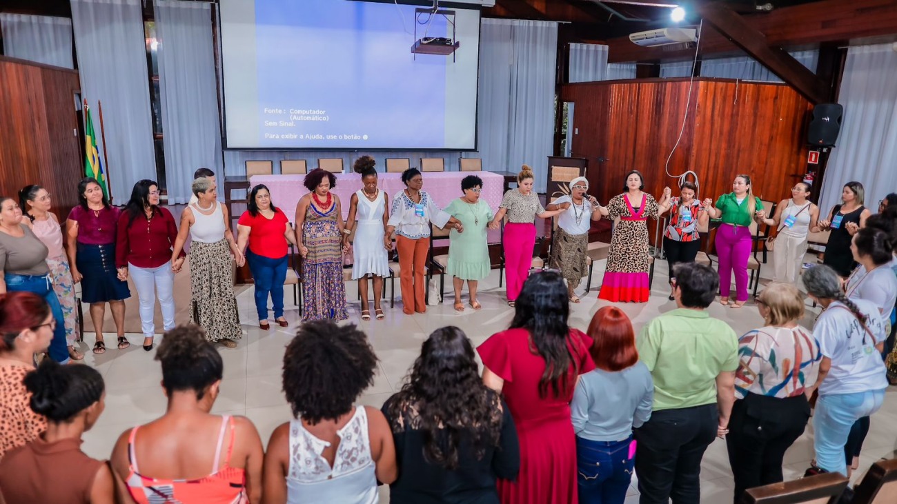 Encontro foi promovido pela Secretaria de Políticas Públicas para Mulheres (SEPM) com o apoio da Fundação Marabaixo e do Tribunal de Justiça