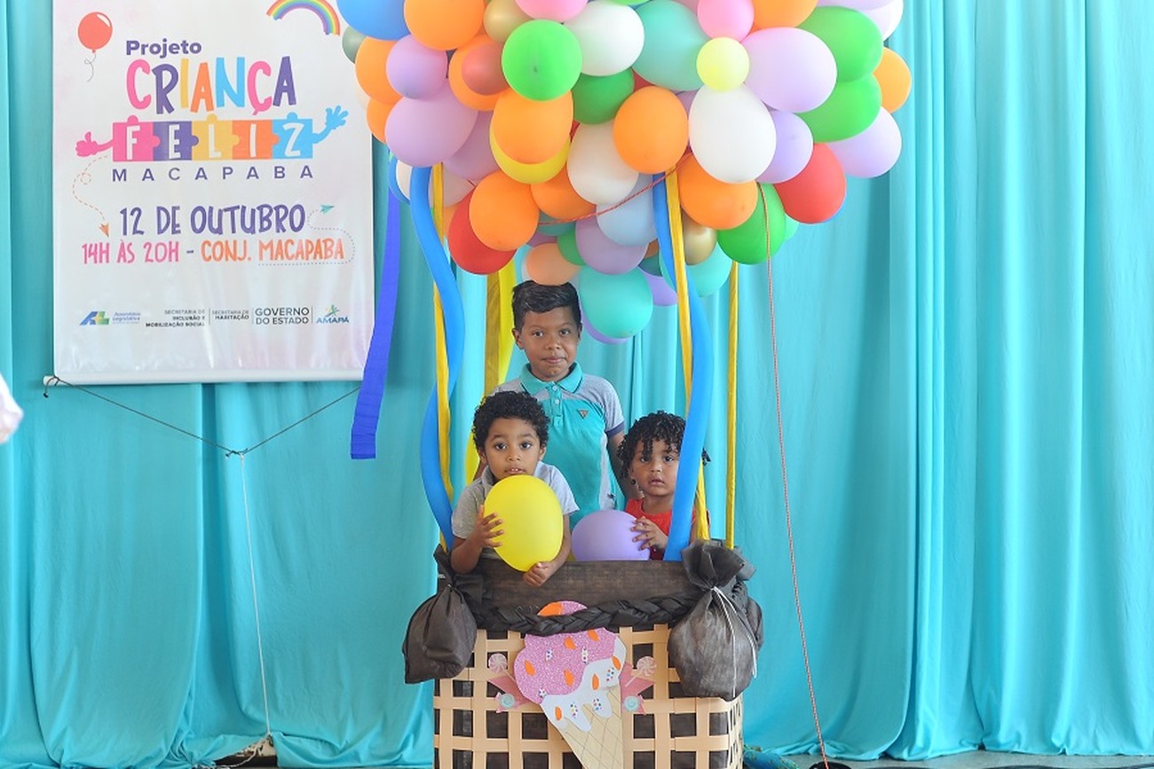 Projeto 'Criança Feliz' segue neste fim de semana nos conjuntos Miracema, Jardim Açucena e São José