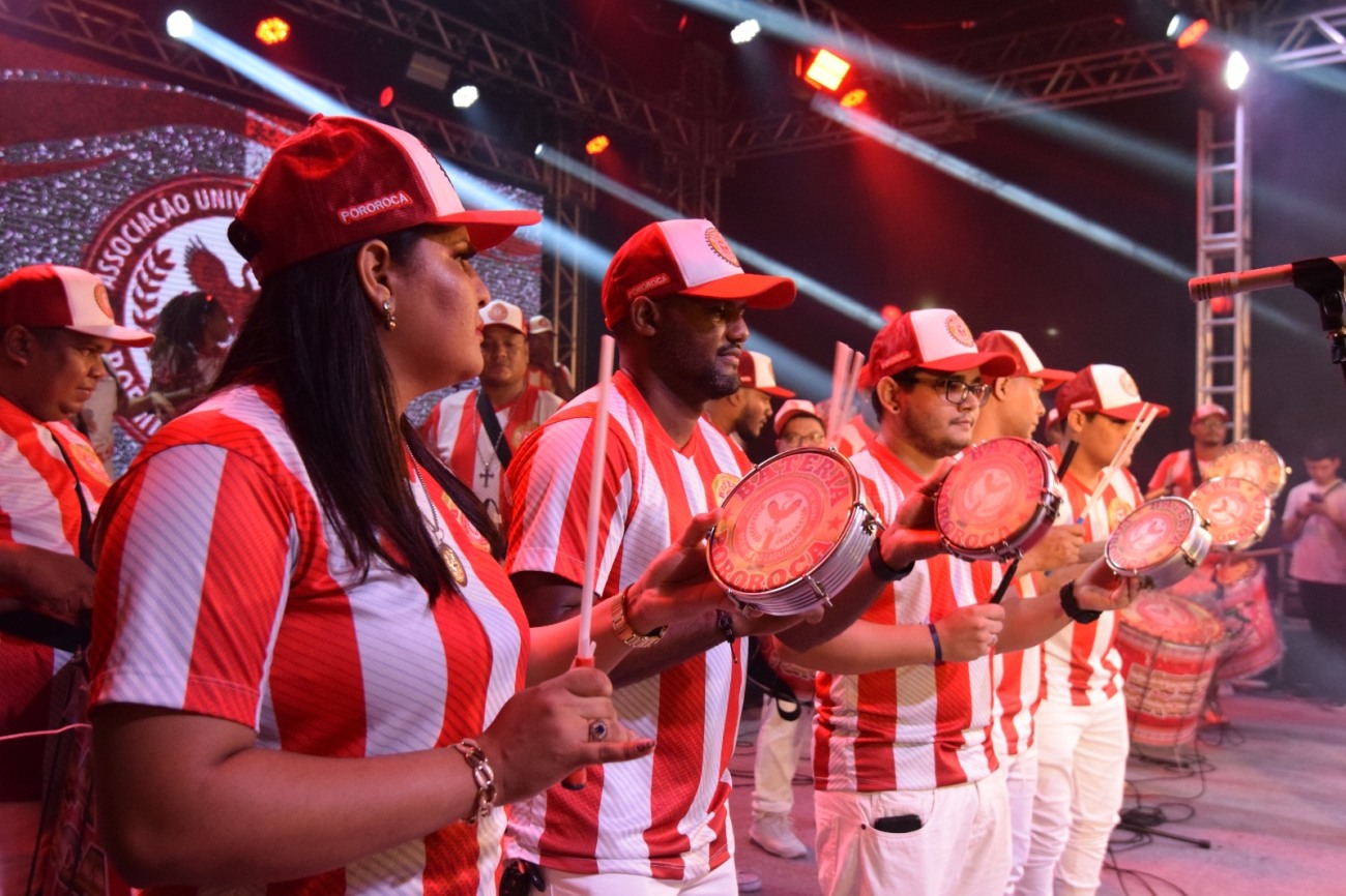 Em 2024 a bateria de Boêmios do Laguinho levou o estandarte Metre Monteiro