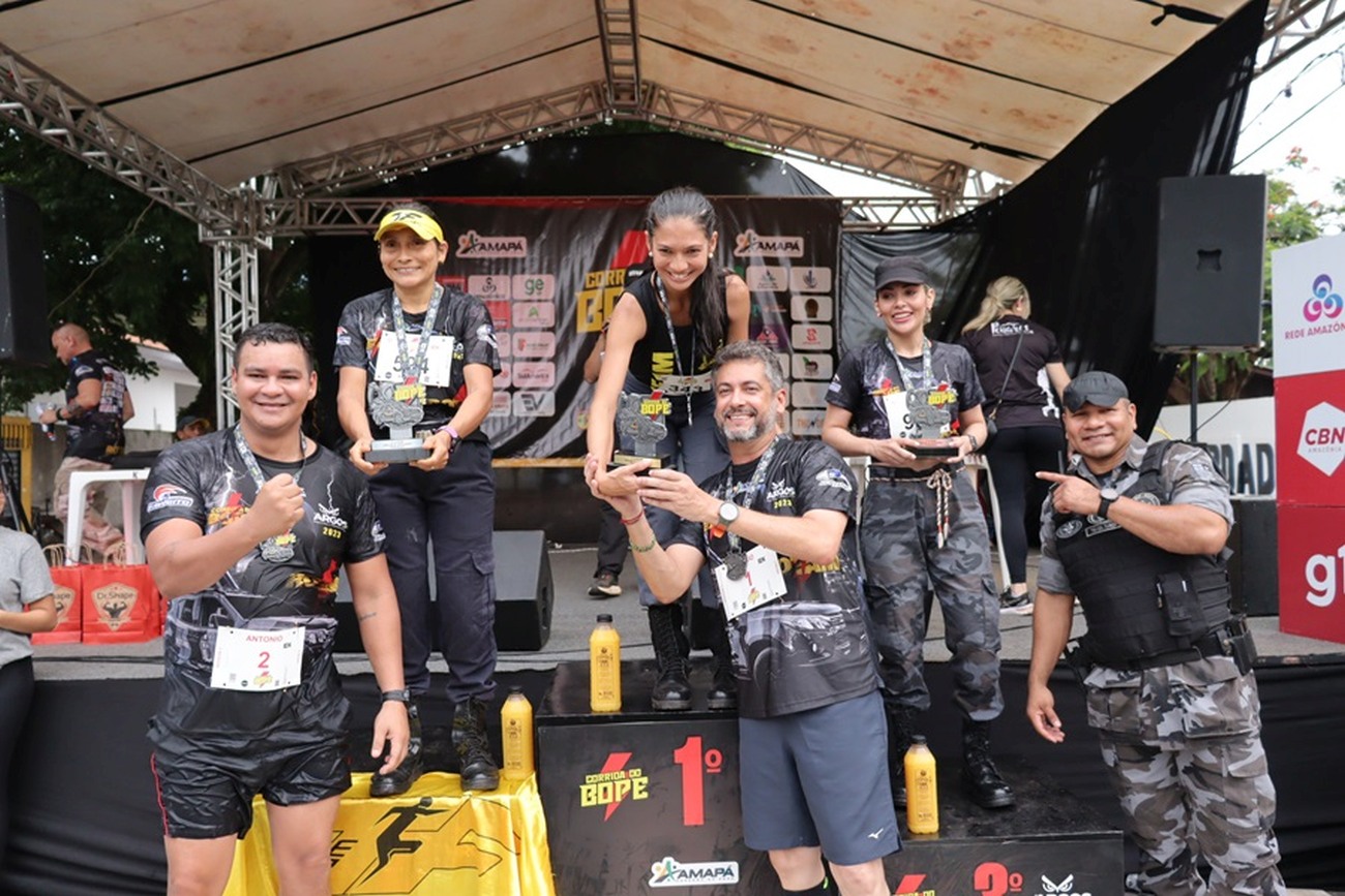 Competição premiou atletas nas categorias, elite; comunidade geral; calça e coturno; cadeirantes; e deficientes visuais