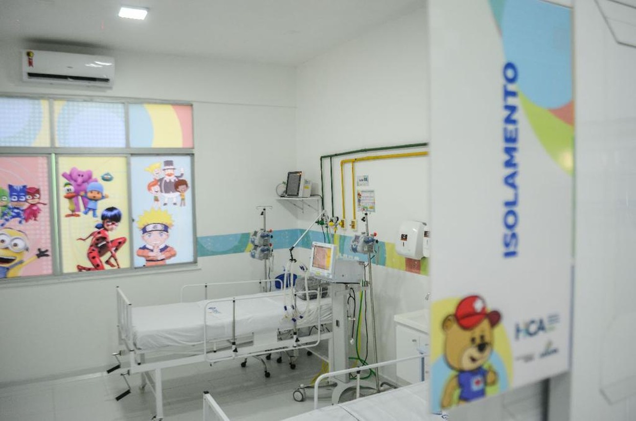 Governo entregou 8 novos leitos da UTI Pediátrica do HCA