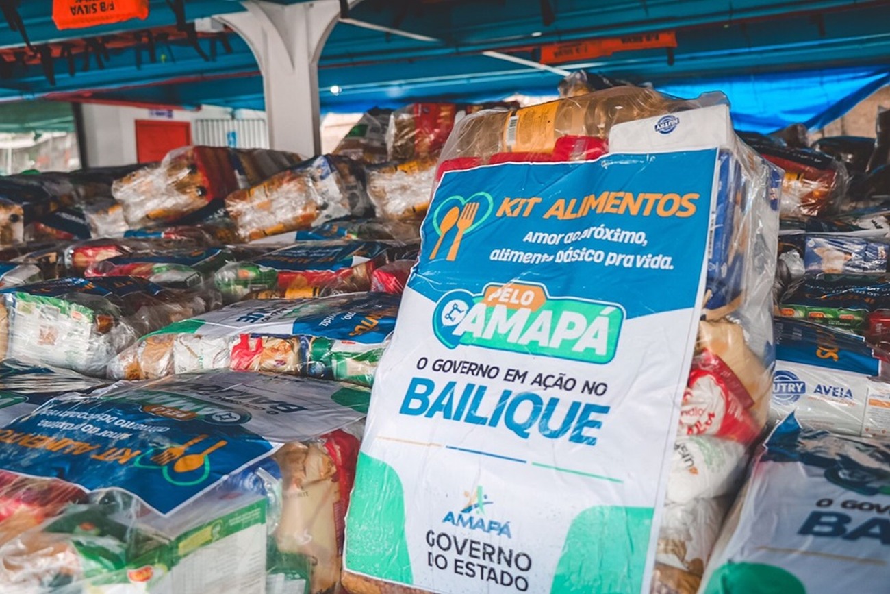 Moradores do Bailique receberão 2 mil cestas básicas e 18 mil litros de água mineral