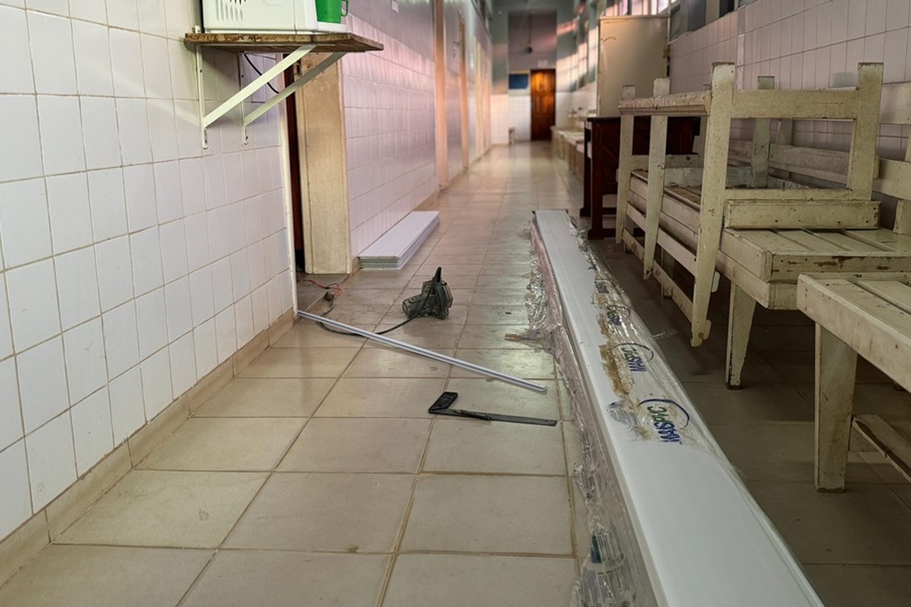 Obra está sendo executada com recursos do fundo rotativo do próprio Hcal
