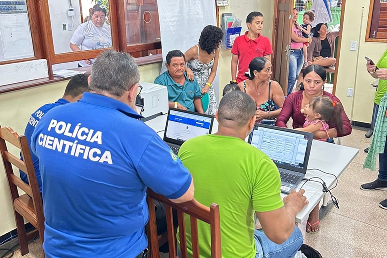No Centro de Acolhimento, 20 famílias já foram atendidas para receber novos documentos