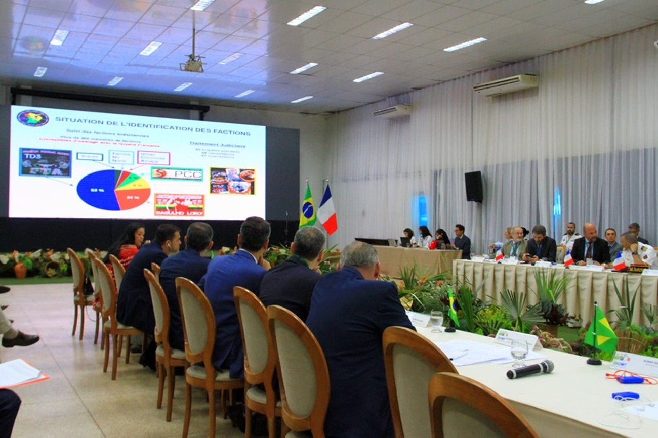 Os debates aconteceram durante o segundo dia da 13ª Reunião da Comissão Mista Transfronteiriça Brasil-França