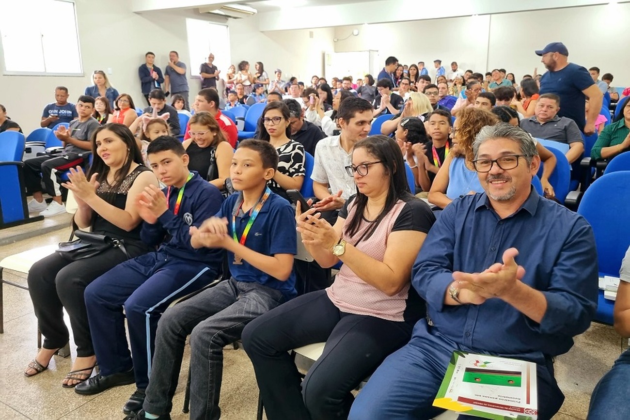 Estudantes da rede pública estadual de ensino foram destaque na Olimpíada