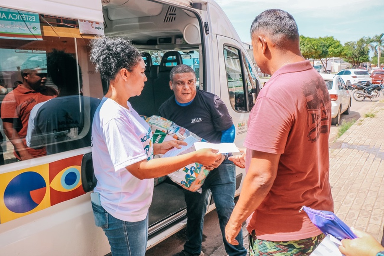 Ação social faz parte do Programa Amapá Sem Fome, do Governo do Estado