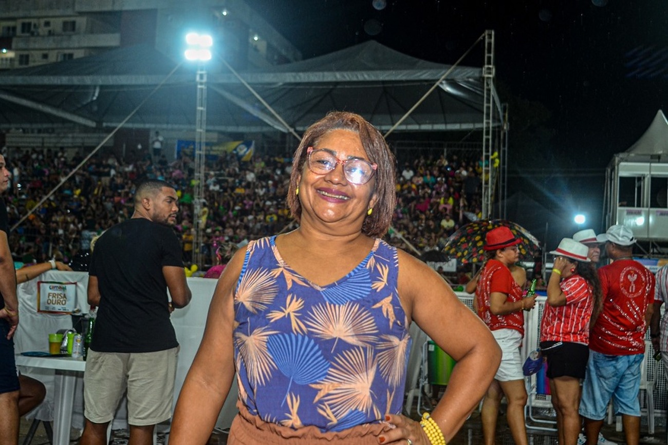 A professora destacou que a participação no evento carnavalesco faz parte da sua vida