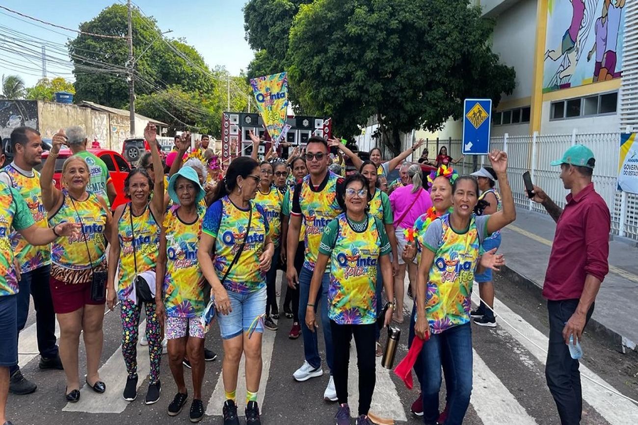 Idosos saíram pelas ruas do centro de Macapá com segurança e muita alegria garantida