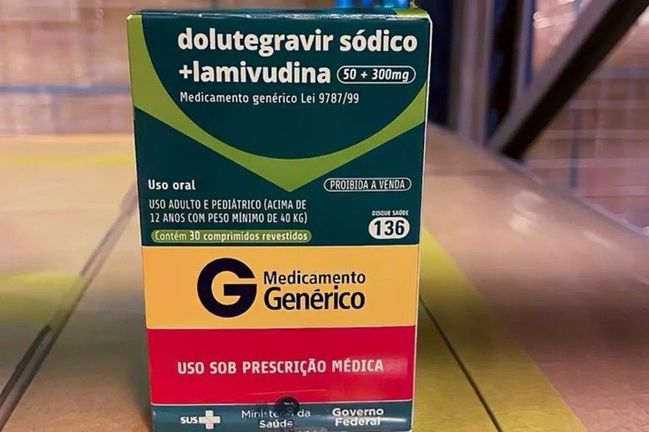 Estado recebeu 11.010 comprimidos da dose fixa combinada de Dolutegravir 50mg e Lamivudina 300mg