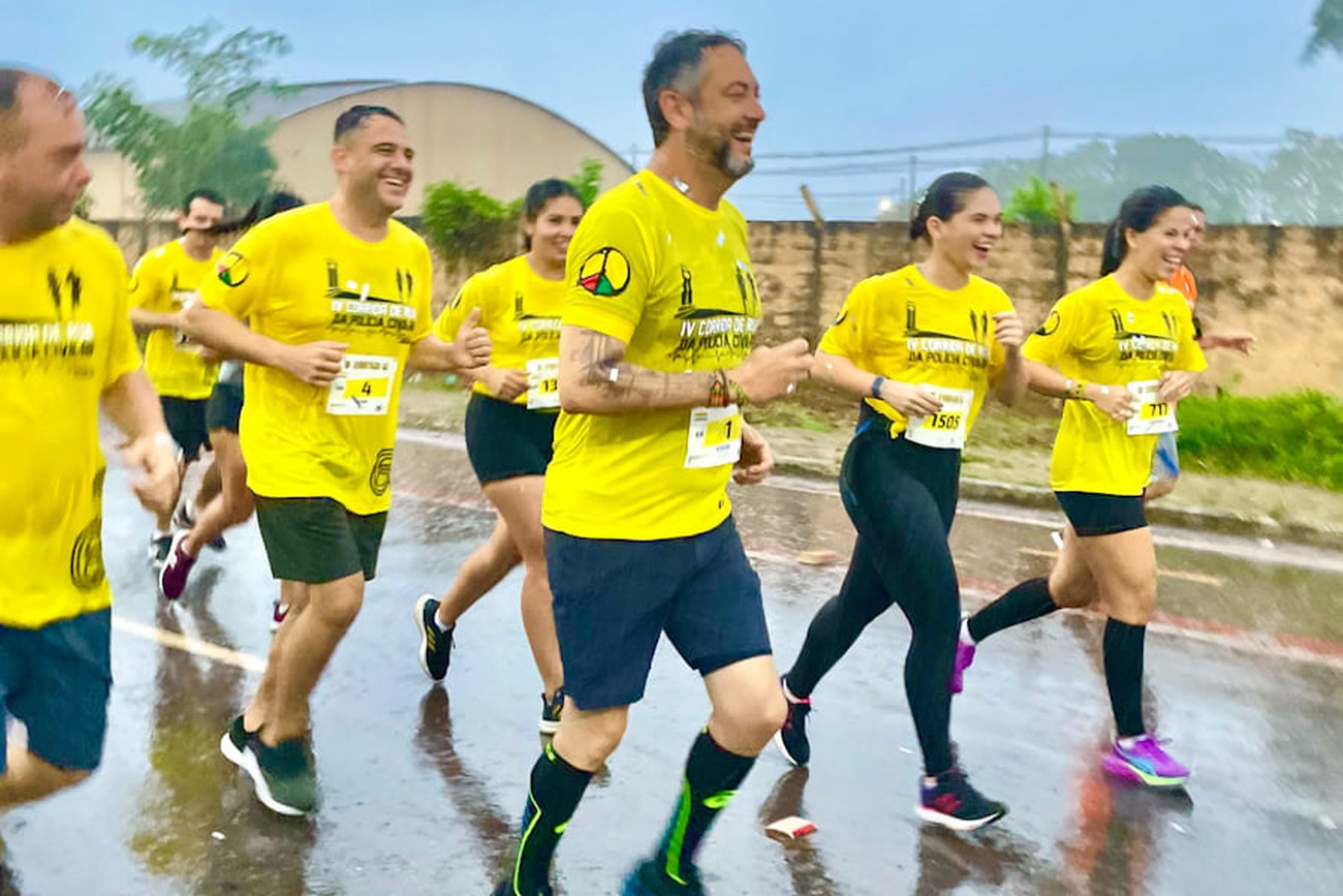 Corrida passou por ruas de Macapá, além da Rodovia do Centenário, que liga a Zona Oeste ao Norte da capital