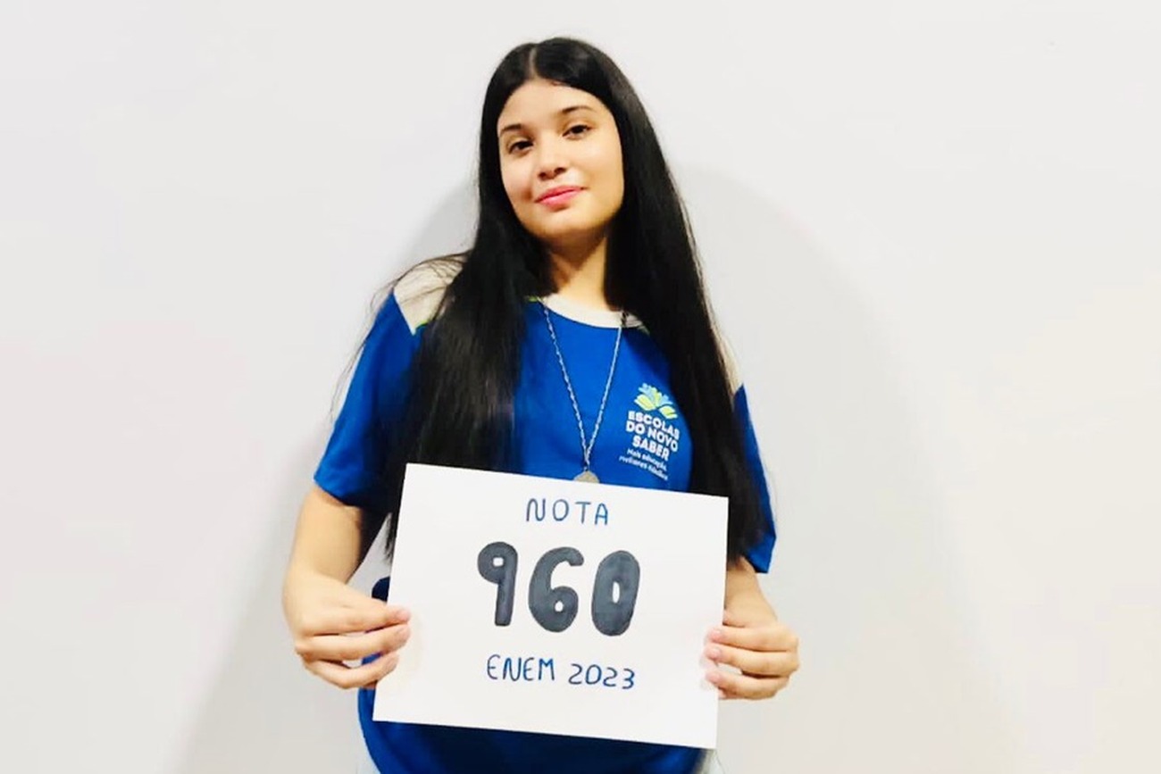 Isabelle dos Reis, de 17 anos, pretende cursar medicina para se especializar em pediatria