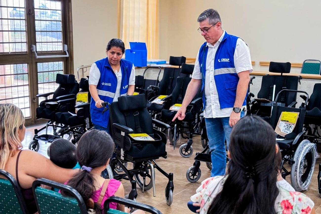 Parceria já distribuiu mais de 360 equipamentos para pessoas acompanhadas pelo Creap